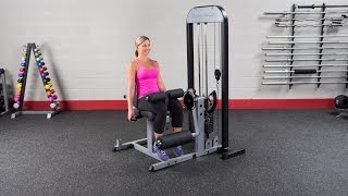 BodySolid ProSelect GCECSTK Leg Ext amp Leg Curl Machine BodySolidcom [upl. by Cordelia210]