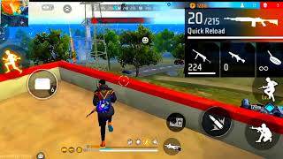 FREE FIRE INDIA HANDCAM GAMEPLAY IN SOLO RANK MATCH 🗿🍷freefire freefireindia [upl. by Eixid]