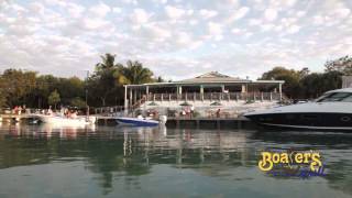 Boaters Grill Restaurant Key Biscayne [upl. by Fillander]