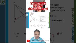 Geometride Ben Neden Göremiyorum Sorunun Cevabı Videonun Sonuna Doğrushortsvideo tytgeometri [upl. by Anek]