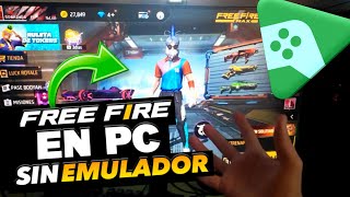 🔥YA SE PUEDE JUGAR FREE FIRE EN PC SIN EMULADOR CON GOOGLE PLAY GAME 🔴FREE FIRE en PC sin EMULADOR [upl. by Clava]