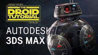 Star Wars Droid Tutorial  Part 1  Modeling amp UV Unwrapping  3Ds Max [upl. by Azile]