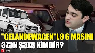 Bakıda quotGelandewagenquotlə 6 maşını əzən şəxs KİMDİR [upl. by Korrie21]