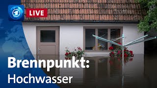 Brennpunkt Überschwemmungen in Deutschland [upl. by Reffotsirhc]