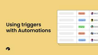 Using Triggers with Airtable Automations  Airtable [upl. by Sivatco]