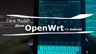 Access OpenWrt Router via Android Device [upl. by Nirol]