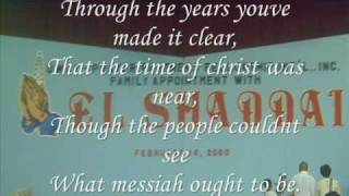 El Shaddai Lyrics DWXI 1314 kHz Prayer Partners Fellowship International Inc [upl. by Seow995]