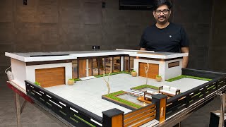 DIY Miniature Luxurious House Architectural Model  Part 4 [upl. by Bish760]