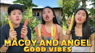 PART 82  MACOY AND ANGEL  FUNNY TIKTOK COMPILATION skybisnarvlog vergievlog [upl. by Othe]