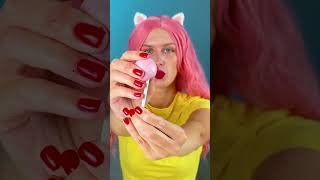 DIY Lollipop from a GUM A realistic prank 🍭 hacks prank [upl. by Ayotan]