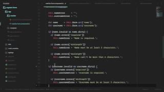 Angular 2 Forms and Validation Lesson13 Refactoring ngOnInit [upl. by Anyehs]