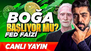 BOĞA BAŞLIYOR MU FED FAİZ İNDİRİMİNE BAŞLIYOR [upl. by Bondy]