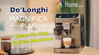 Delonghi Magnifica Plus Coffee Machine ☕  Unboxing And Setup 📦 [upl. by Darrill687]