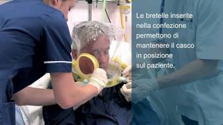 Ventilazione non invasiva NIV senza la maschera Casco Starmed [upl. by Rafferty]