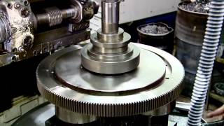 Usinagem  Fresagem  Timing Pulley  Gear  Puleggia [upl. by Akiria]