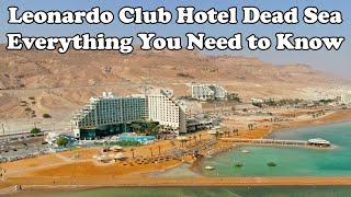 Leonardo Club Hotel Dead Sea  All Inclusive  everything incl Drone Rooms Beach Dinner [upl. by Eehtomit]