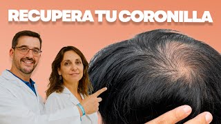 🔴 Cómo RECUPERAR CABELLO en la CORONILLA 👍 Mejor tratamiento para CRECER el pelo [upl. by Foy166]