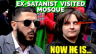 EXSATANIST VISITED LOCAL MOSQUE amp NOW HE ISSPEAKERS CORNER [upl. by Xilef]