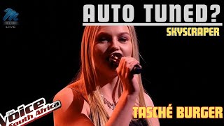 AUTO TUNED Tasché Burger – ‘Skyscraper’  Live Shows  The Voice SA  MNet [upl. by Nekcerb]