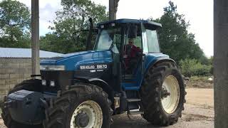 Lot 18 New Holland 8670 [upl. by Vtarj784]