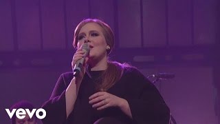 Adele  Chasing Pavements Live on Letterman [upl. by Felice470]