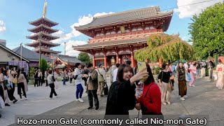 Sensoji  Asakusa Kannon Temple  JAPAN [upl. by Dust]