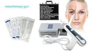 LF05 Mesotherapy machine  How to use mesogun  Wrinkle removal mesotherapy gun [upl. by Barmen]