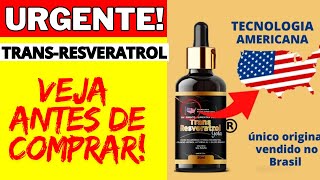 TRANS RESVERATROL GOTA 💥 BENEFÍCIOS 💥 TRANS RESVERATROL AMERICANO  TRANS RESVERATROL PARA QUE SERVE [upl. by Tobie]