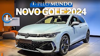 NOVO VW GOLF 2024 O MELHOR DE TODOS OS TEMPOS Confira todas as mudanças do hatch médio alemão [upl. by Derf811]