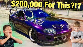 Moron Wants 200000 For His SUPRA Tuner Cars On OfferUp [upl. by Llenrap]