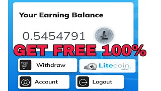 FREE LITECOIN MINING  FREE BTC MINING  FREE BNB MINING  FREE TON MINING  FREE LTC MINING  BTC [upl. by Deedahs]