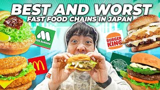 BEST TO WORST Fast Food Franchise in Japan  My HONEST Review [upl. by Aldos554]