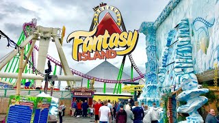 Fantasy Island Theme Park amp Market  Ingoldmells Near Skegness Walkaround [upl. by Natividad116]