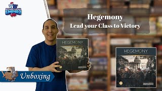 Hegemony Board Game Working Class Player Setup General Rules and How To Play A Round [upl. by Wooldridge]