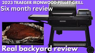 My Honest 6Month Review Traeger Ironwood XL Grill Revealed [upl. by Ainesey]