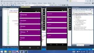 Xamarin Forms with Visual Studio Part 9 ListView Styling [upl. by Rubi961]