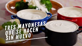 Tres formas de hacer mayonesa sin huevo lactonesa tofunesa y fabanesa  EL COMIDISTA [upl. by Hakvir]