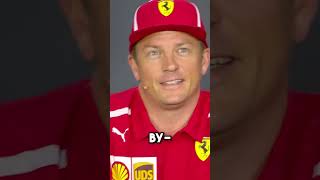 Kimi Raikkonen being Kimi Raikkonen 😂 [upl. by Funda720]