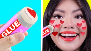 WEIRD AND FUNNY WAYS TO SNEAK MAKEUP  HOW TO NOT GET CAUGHT BY CRAFTY HACKS [upl. by Aisaim]