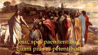 Jesu Dulcis Memoria by Saint Bernard of Clairvaux  Gregorian Chant [upl. by Inalaek906]