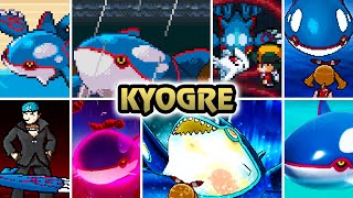 Evolution of Kyogre Battles 2002  2023 [upl. by Daphie]