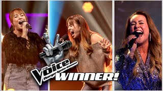 THE WINNER of The Voice Norway 2024 Inger Lise Hope  Compilation [upl. by Fonzie]