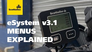 Scottoiler eSystem v31  Menus Explained  Electronic Chain Oiler [upl. by Dill]