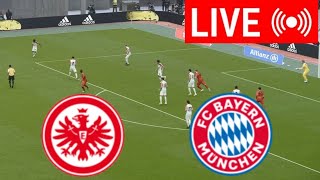 🔴 Frankfurt  FC Bayern München LIVE I Bundesliga 202425 I PES 21 Video Simulation Gameplay [upl. by Ahsert]