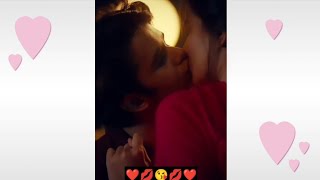 ROMANTIC KISS 💋CUTE COUPLE 💕👩‍❤️‍👨KISS STATUS👩‍❤️‍💋‍👨WHATSAPP STATUS💝😍LIP LOCK KISS😘💖COUPLE GOAL 👫 [upl. by Nimsaj]