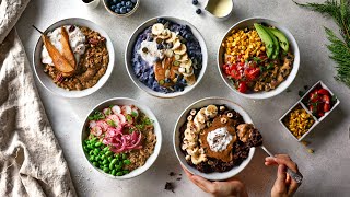 The BEST oatmeal recipes » vegan  wholesome [upl. by Eisenhart549]