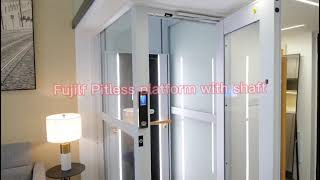 Pit less Home Lift by FUJI LF China  Pitless Home Elevator [upl. by Salter976]