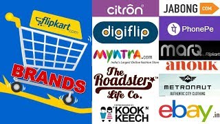 Big Brands Owned by FLIPKART  Indian ECommerce [upl. by Jerri]