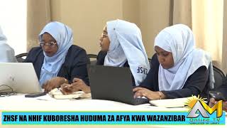 ZHSF NA NHIF KUBORESHA HUDUMA ZA AFYA KWA WAZANZIBAR [upl. by Holden730]