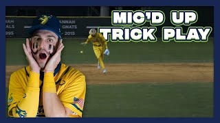 Micd Up Shortstop Makes Trick Play on his Birthday [upl. by Igal]